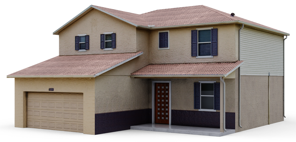 Two Story Suburban House
